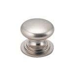 0576 - Sarlat Cupboard Knob - P27xD32mm - Satin Nickel