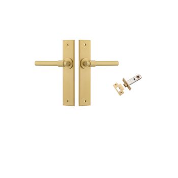 Helsinki Lever - Chamfered Backplate Passage Kit