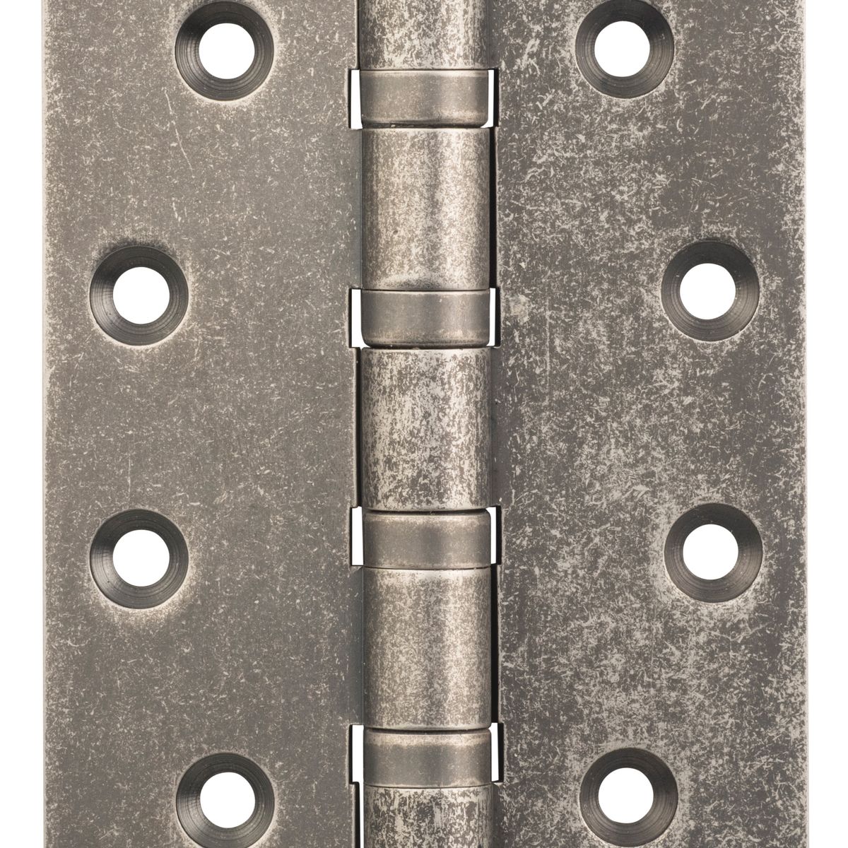 2513 - Ball Bearing Hinge - H100xW75mm - Distressed Nickel