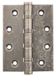 2513 - Ball Bearing Hinge - H100xW75mm - Distressed Nickel