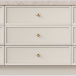 24080 - Puerto Cupboard Knob P30xD32mm - Brushed Gold PVD