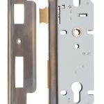 6036 - Rebated 85mm Euro Mortice Locks - 45mm Backset - Signature Brass