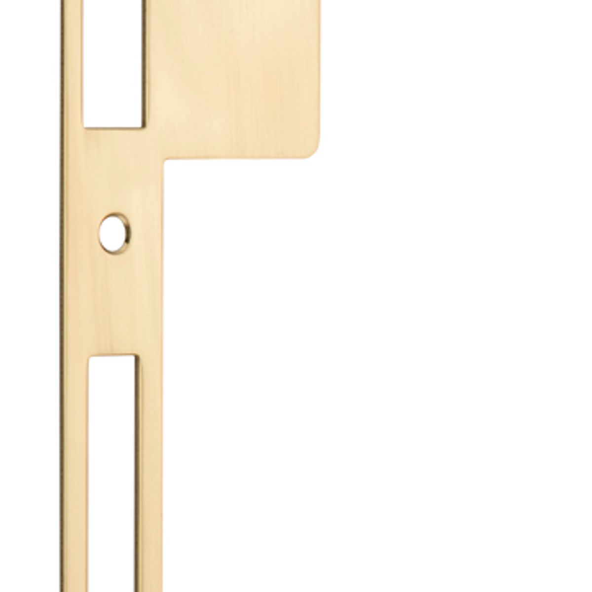 20090 - Extended 85mm Strikers - H198xW63mm - Polished Brass