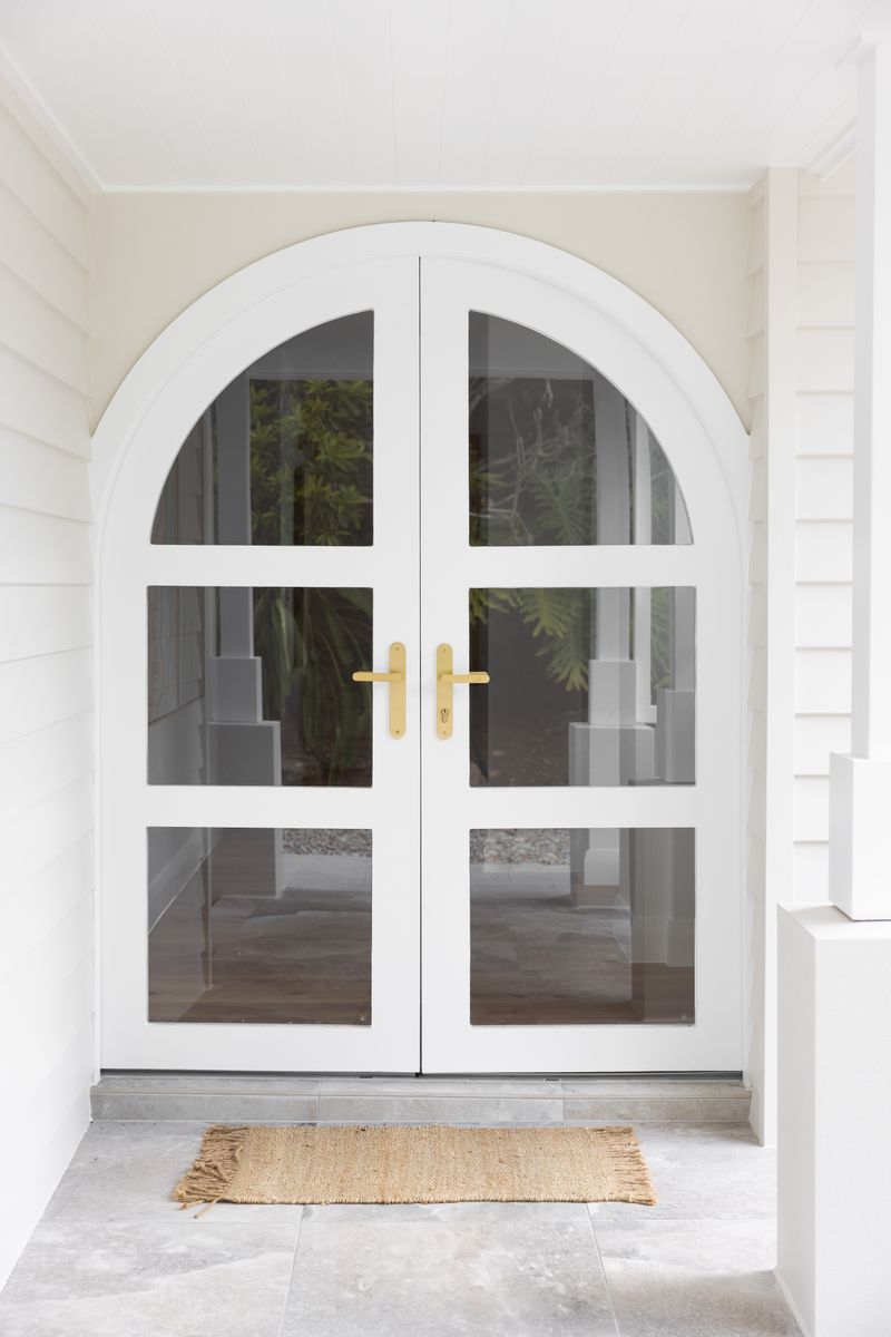 15364KENTR60KT - Osaka Lever - Oval Backplate Entrance Kit with High Security Lock - Brushed Brass - Entrance