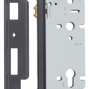 Rebated 85mm Euro Roller Mortice Locks - 60mm Backset