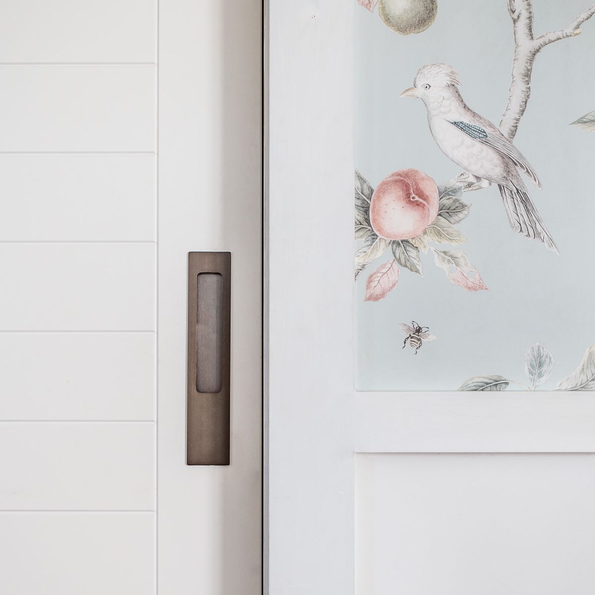 21780 - Rectangular Flush Pull - Signature Brass - Passage