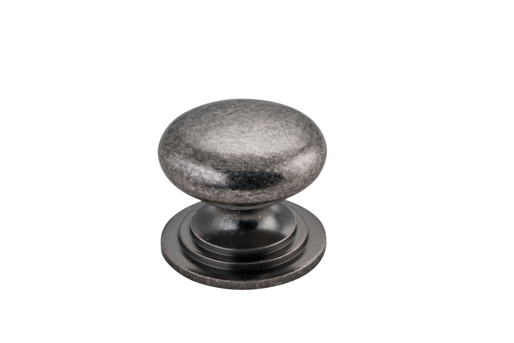 0573 - Sarlat Cupboard Knob - P32xD38mm - Distressed Nickel