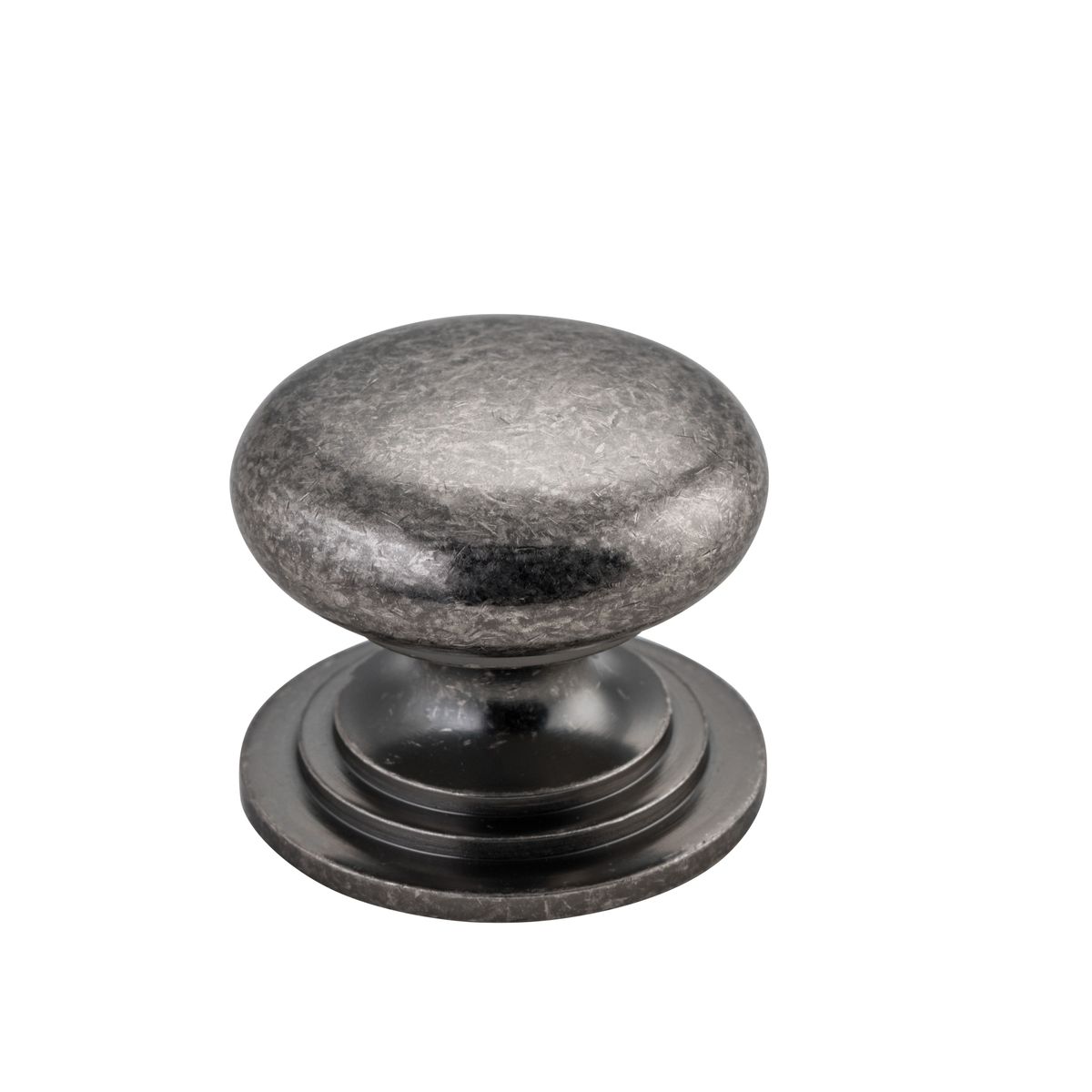 0573 - Sarlat Cupboard Knob - P32xD38mm - Distressed Nickel
