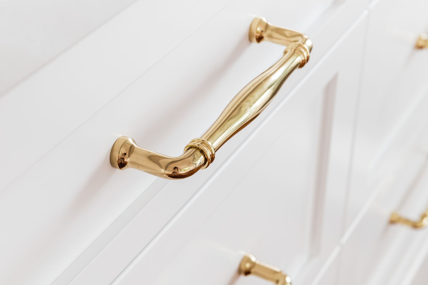 21070 - Sarlat Cabinet Pull - CTC160mm - Polished Brass