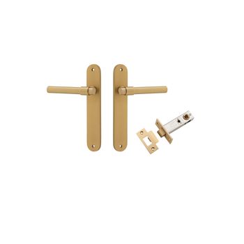 Helsinki Lever - Oval Backplate Passage Kit