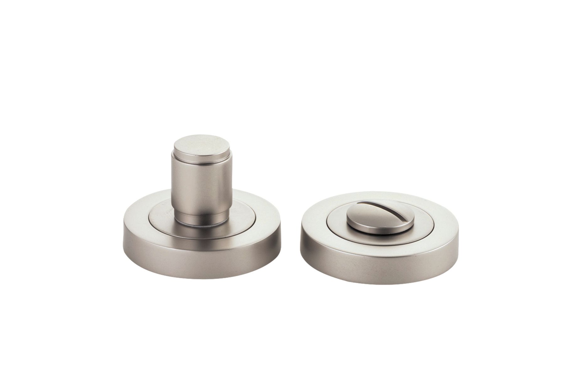 9459 - Berlin Privacy Turn - Round - Satin Nickel