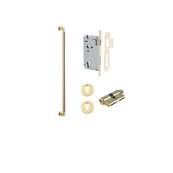 Berlin Pull Handle - 600mm Entrance Kit with Separate High Security Lock