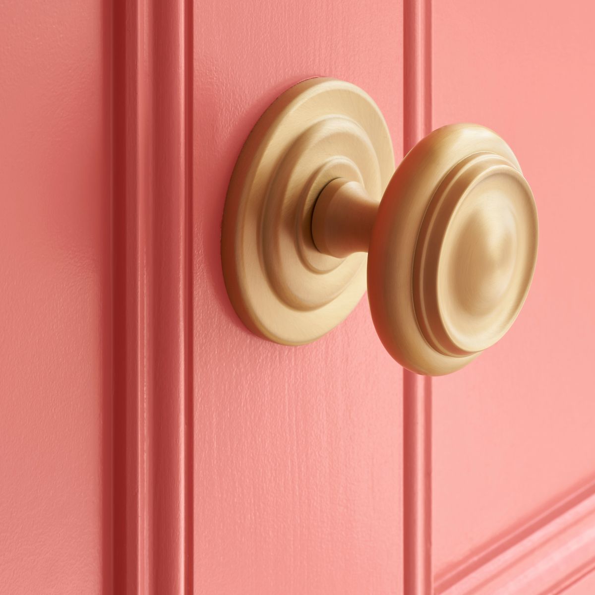 17116 - Sarlat Centre Door Knob - Brushed Gold PVD