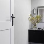 12768P85 - Brunswick Lever - Oval Backplate - Matt Black - Privacy