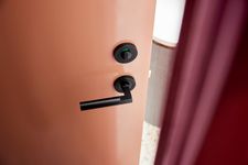 20073 - Privacy Turn With Indicator - Round - Matt Black