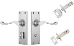 Victorian Lever - Long Backplate Privacy Set