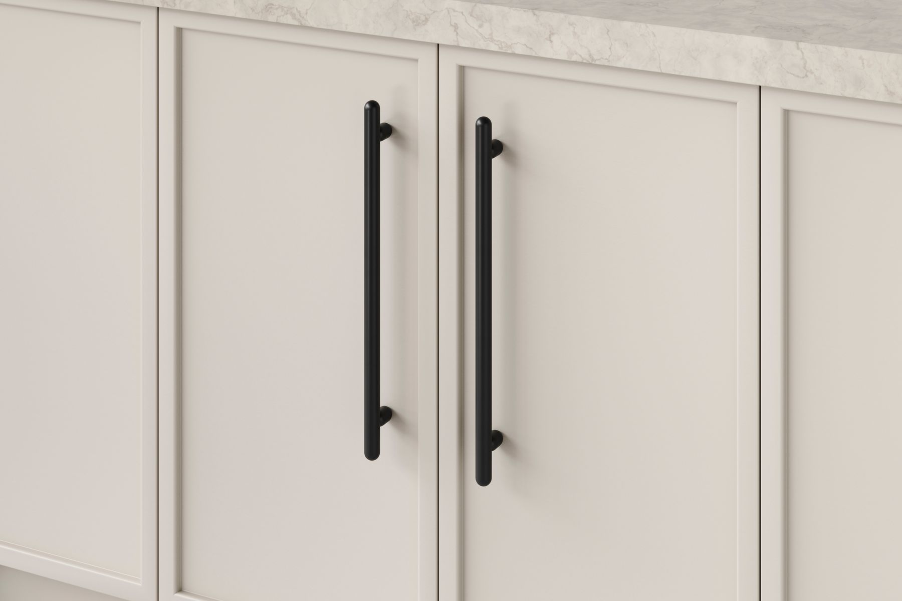 24063 - Puerto Cabinet Pull - CTC 320mm - Matt Black