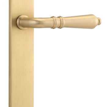 Sarlat Lever - Rectangular Backplate