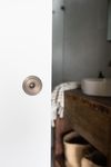 21431 - Round Sliding Door Pull Privacy Kit with Inbuilt Privacy Turn - Signature Brass - Privacy