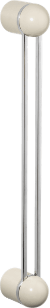 Polished Chrome/Bone