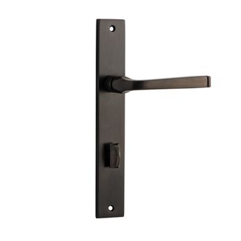 Annecy Lever - Rectangular Backplate