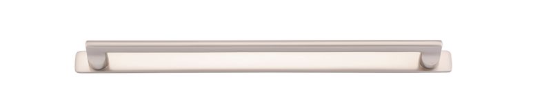 20919B - Baltimore Cabinet Pull with Backplate - CTC320mm - Satin Nickel