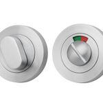 20075 - Privacy Turn With Indicator - Round - Brushed Chrome