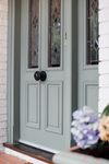 9403 - Sarlat Centre Door Knob - Matt Black