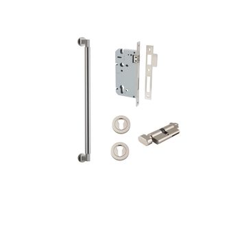 Berlin Pull Handle - 450mm Entrance Kit with Separate High Security Lock