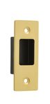 17180 - Sliding Door Edge Pull Rectangular - Brushed Gold PVD