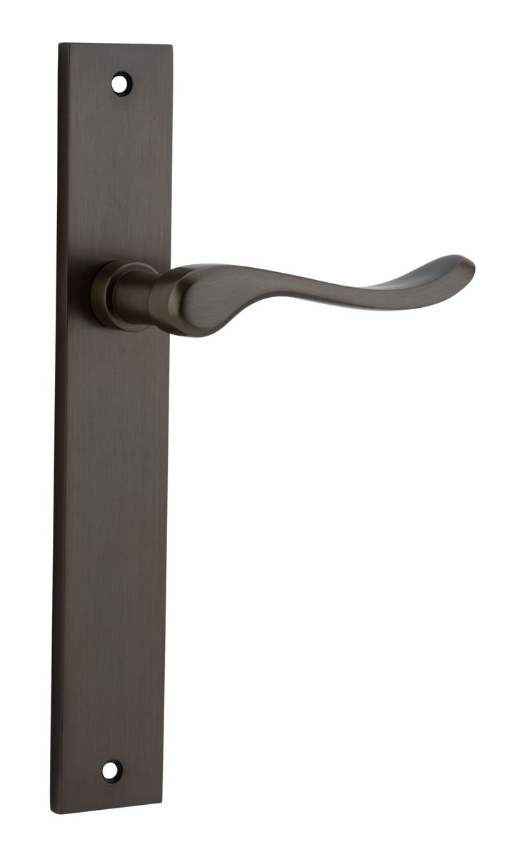 10920 - Stirling Lever - Rectangular Backplate - Signature Brass - Passage