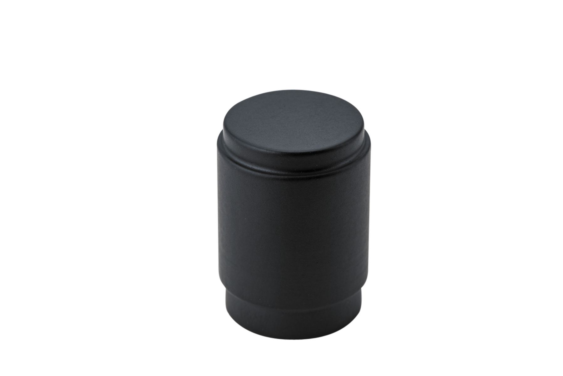 0594 - Berlin Cupboard Knob P28xD20mm - Matt Black