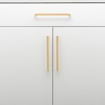 20976 - Osaka Cabinet Pull - CTC256mm - Brushed Brass