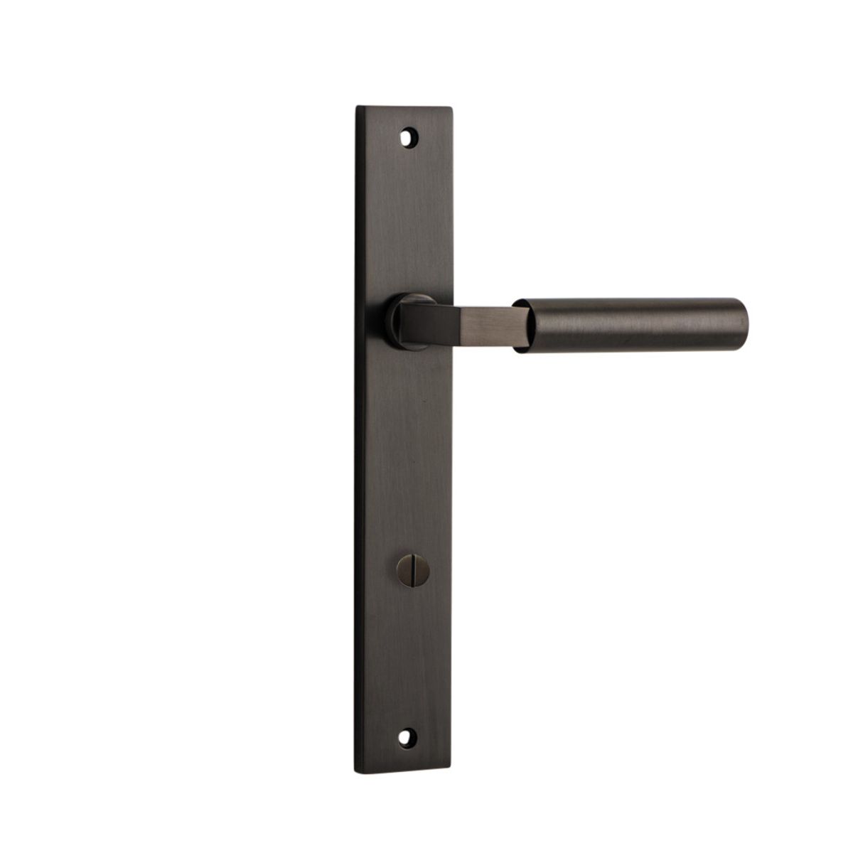10750 - Berlin Lever - Rectangular Backplate - Signature Brass - Passage