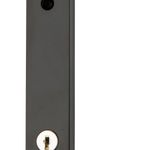 20323 - Locking Flush Bolt - 300mm - Matt Black