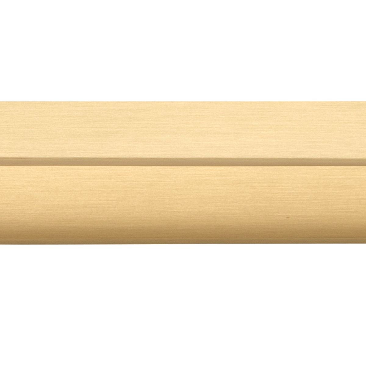 20976B - Osaka Cabinet Pull with Backplate - CTC256mm - Brushed Brass