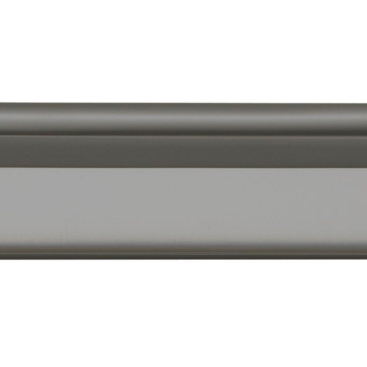 17224B - Baltimore Cabinet Pull with Backplate - CTC450mm - Graphite PVD