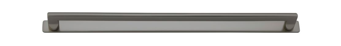 17224B - Baltimore Cabinet Pull with Backplate - CTC450mm - Graphite PVD