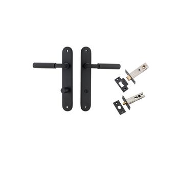 Berlin Lever - Oval Backplate Privacy Kit