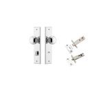 11831KPRIV60 - Paddington Knob - Chamfered Backplate Privacy Kit with Privacy Turn - Polished Chrome - Privacy
