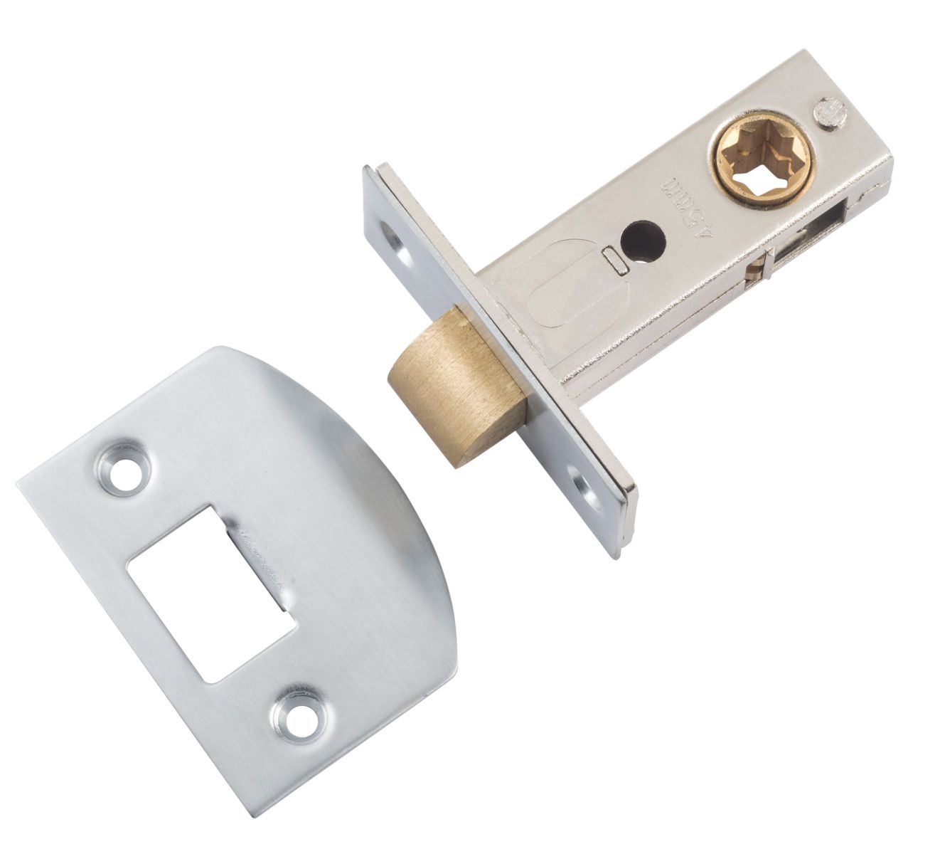 Hard Sprung Split Cam Tube Latch - L45mm