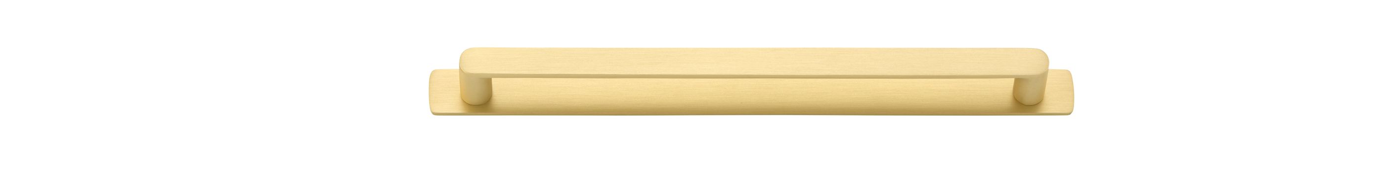 Osaka Cabinet Pull with Backplate - CTC256mm