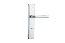 11878P85 - Copenhagen Lever - Stepped Backplate - Polished Chrome - Privacy