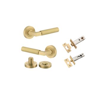 Berlin Lever - Round Rose Privacy Kit