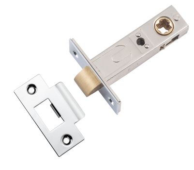 Hard Sprung Split Cam Tube Latch - 60mm Backset