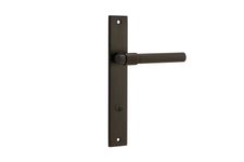 10896P85 - Helsinki Lever - Rectangular Backplate - Signature Brass - Privacy