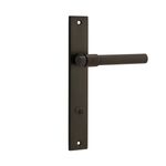 10896P85 - Helsinki Lever - Rectangular Backplate - Signature Brass - Privacy