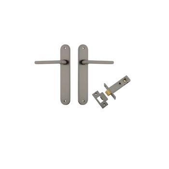 Baltimore Lever - Oval Backplate Passage Kit