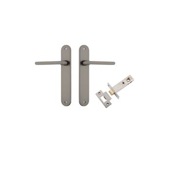 Baltimore Lever - Oval Backplate Passage Kit