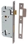 6034 - 85mm Euro Mortice Locks - 45mm Backset - Signature Brass